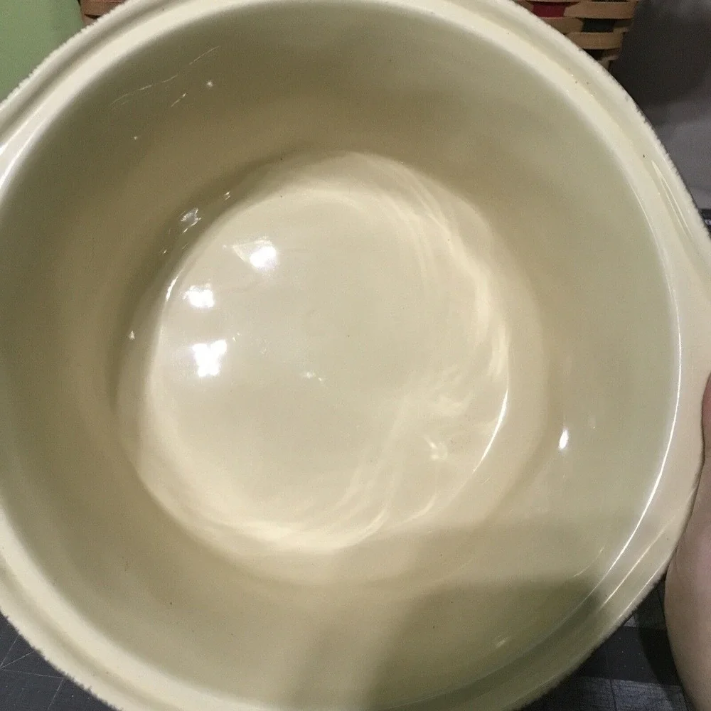 Rachael Ray Cucina Stoneware Casserole Dish 3 QT Beige 5
